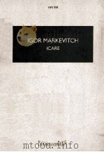 IGOR MARKEVITCH ICARE（ PDF版）