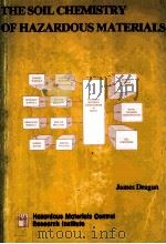 THE SOIL CHEMISTRY OF HAZARDOUS MATERIALS 1988 PDF电子版封面