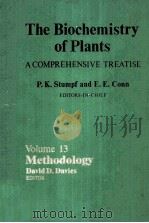 THE BIOCHEMISTRY OF PLANTS A COMPREHENSIVE TREATISE VOLUME 13 METHODOLOGY（ PDF版）