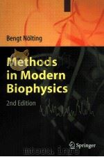METHODS IN MODERN BIOPHYSICS SECOND EDITION PDF电子版封面 354027703X