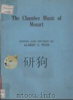 THE CHAMBER MUSIC OF MOZART 1973 PDF电子版封面