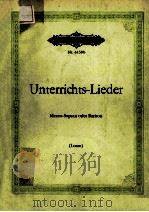 UNTERRICHTSLIEDER PDF电子版封面 PAUL LOSSE