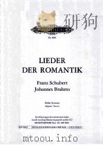 LIEDER DER FOMANTIK PDF电子版封面