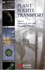 PLANT SOLUTE TRANSPORY（ PDF版）