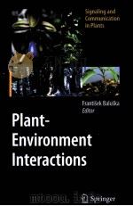 PLANT-ENVIRONMENT INTERACTIONS（ PDF版）