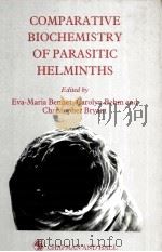 COMPARATIVE BIOCHEMISTRY OF PARASITIC HELMINTHS（1989 PDF版）