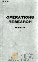 Operations Research An Annotated Bibliography Volume 2 1962 PDF电子版封面 James H.Batchelor