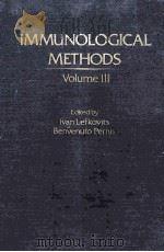 IMMUNOLOGICAL METHODS VOLUME III（ PDF版）