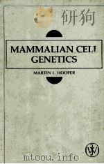 MIMMALIAN CELL GENETICS（ PDF版）
