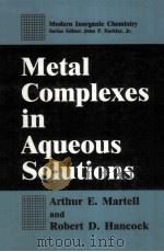 METAL COMPLEXES IN AQUEOUS SOLUTIONS（ PDF版）