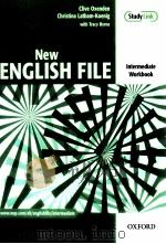 NEW ENGLISH FILE INTERMEDIATE WORKBOOK PDF电子版封面