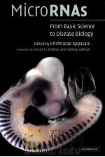 MICRORNAS FROM BASIC SECIENCE TO DISEASE BIOLOGY（1989 PDF版）