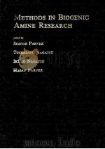 METHODS IN BIOGENIX AMINE RESEARCH 1983 PDF电子版封面