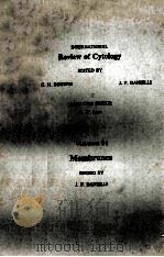 MEMBRANES VOLUME 91（1984 PDF版）