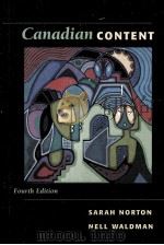 CANADIAN CONTENT FOURTH EDITION 1999 PDF电子版封面 0774736712