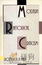MODERN RHETORICAL CRITICISM 1989 PDF电子版封面 0673180301
