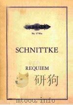 ALFRED SCHNITTKE REQUIEM PDF电子版封面