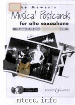 MIKE MOWER'S MUSICAL POSTCARDS FOR ALTO SAXOPHONE（1997 PDF版）