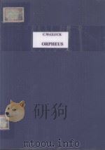 ORPHEUS PDF电子版封面