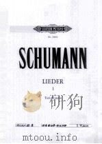 ROBERT SCHUMANN LIEDER I PDF电子版封面