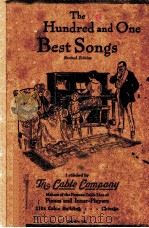 THE ONE HUNDRED AND ONE BEST SONGS PDF电子版封面