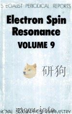 ELECTRON SPIN RESONANCE VOLUME 9（1985 PDF版）