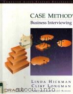 CASE METHOD BUSINESS INTERVIEWING 1994 PDF电子版封面 9780201593723