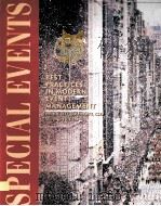 SPECIAL EVENTS SECOND EDITION 1997 PDF电子版封面 0471287458