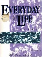 EVERYDAY LIFE A READER 1992 PDF电子版封面 0075512858