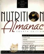 NUTRITION ALMANAC FOURTH EDITION 1996 PDF电子版封面 0070349223