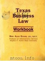 TEXAS BUSINESS LAW WORKBOOK 1982 PDF电子版封面 088289305X