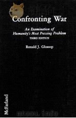 CONFRONTING WAR 1994 PDF电子版封面 0899509800