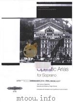 FRENCH OPERATIC ARIAS FOR SOPRANO PDF电子版封面