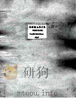 ROMANCE POUR FLUTE（ PDF版）