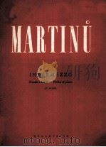 BOHUSLAV MARTINU INTERMEZZO（ PDF版）