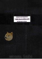 VIER BAGATELLEN FUR KLARINETTE IN B SOLO PDF电子版封面