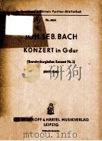 KONZERT IN GDUR（ PDF版）