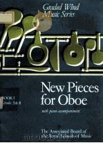 NEW PIECES FOR OBOE WITH PIANO ACCOMPANIMENT 1978 PDF电子版封面