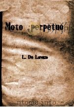 MOTO PERPETUO PDF电子版封面