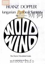 FRANZ DOPPLER LUNGARIAN PASTORAL FANTASY FOR FLUTE AND PIANO PDF电子版封面