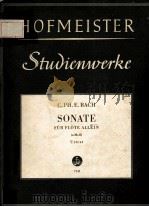 SONATE FUR FLOTE ALLEIN（7 PDF版）