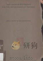 The Carnegie Foundation For The Advancement of Teaching（1926 PDF版）