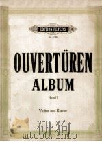 OUVERTUREN ALBUM BAND I PDF电子版封面