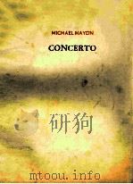 MICHAEL HAYDN CONCERTO PER IL FLAUTO TRAVERSO（ PDF版）