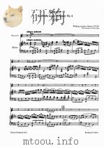 WOLFGANG AMADEUS MOZART KONZERT FUR HORN UND ORCHESTER NR.4 ES-DUR CONCERTO FOR HOM AND ORCHESTRA NO PDF电子版封面