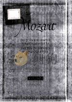 MOZAIT DIE ZEHN BERUHMTEN STREICHQUARTETTE THE TEN CELEBRATED STRING QUARTETS PDF电子版封面