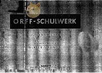 ORFF-SCHULWERK BALSER-UBUNG II（1965 PDF版）