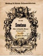 SMETENA DIE VERKAUFTE BRAUT TROMPETE II IN F PDF电子版封面