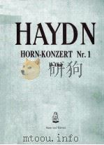 HAYDN HORN-KONZERT NR.1 PDF电子版封面