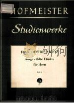 AUSGEWAHLTE ETUDEN FUR HORN HEFT 3（ PDF版）